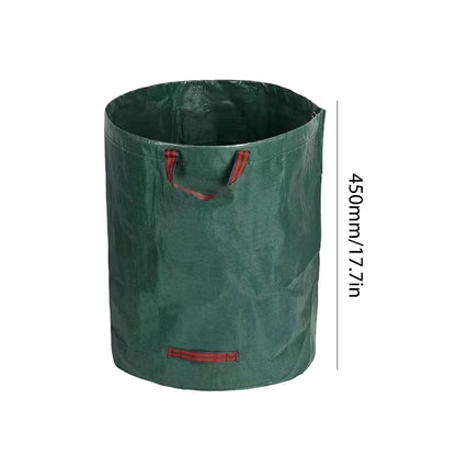 Garden Waste Bag 60L-500L Large Capacity Garden Bag Reusable Waterproof Leaf Sack Storage Collection Container for Garden Yard