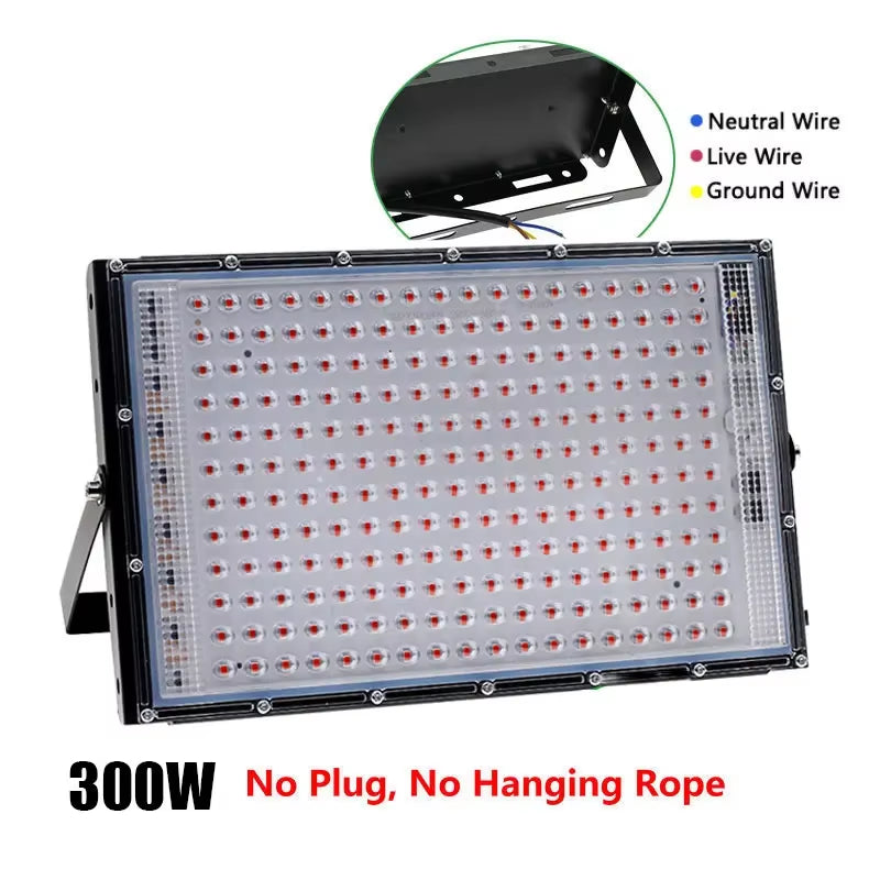 Phyto Lamp 50W 100W 300W Phytolamp for Plants Full Spectrum Led Cultivation Plant Grower Indoor Culture Led Grow Lamp Uv Lamp