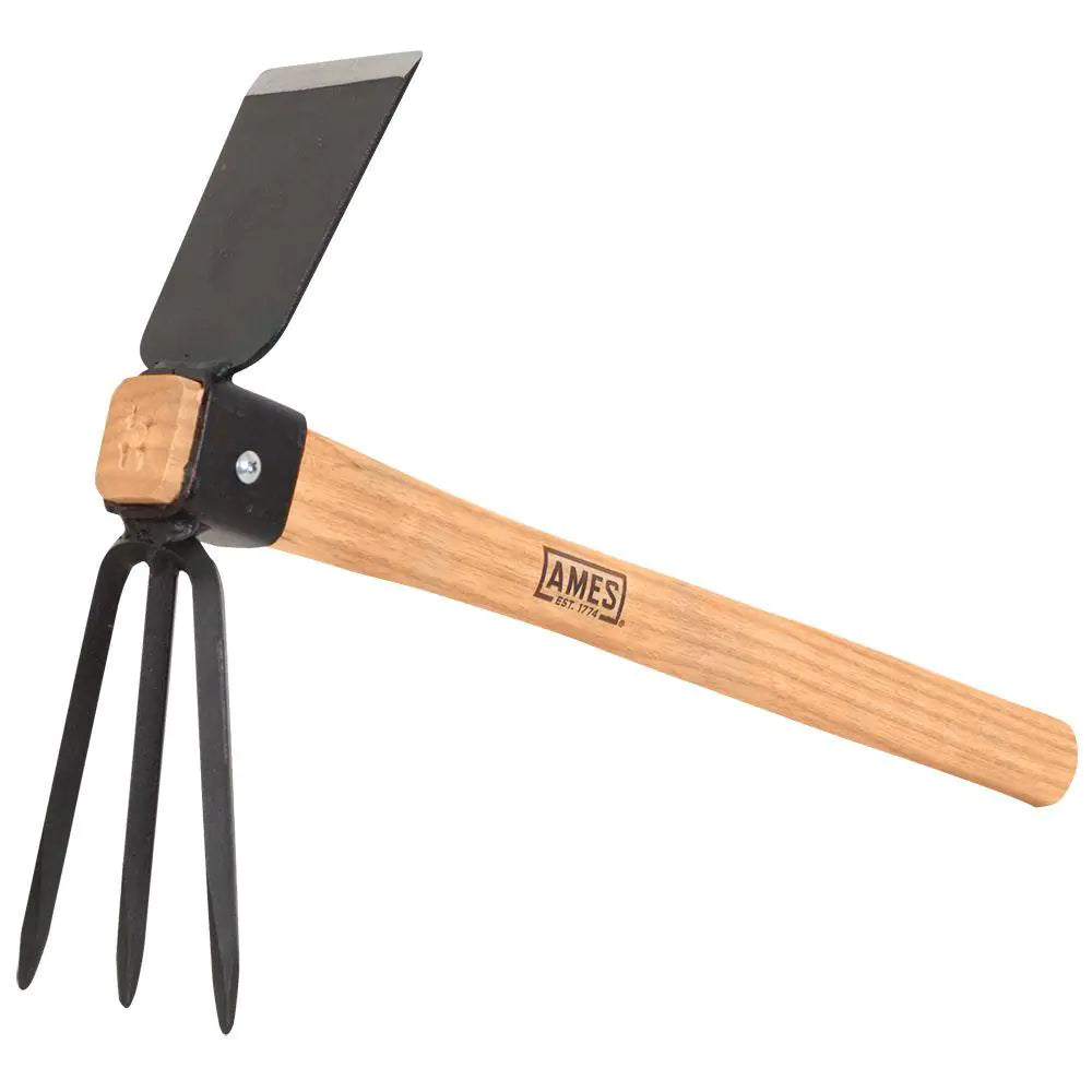 Hoe/Cultivator Combo with Wood Handle