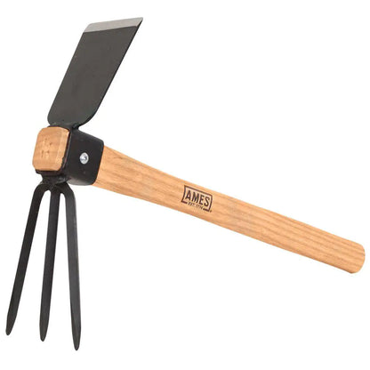 Hoe/Cultivator Combo with Wood Handle