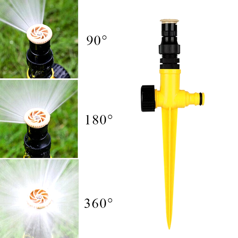 Garden Sprinkler 360° Rotation Irrigation Watering System Automatic Agriculture Lawn Farm Greenhouse Plant Watering Sprinkler