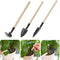 Gardening Tool Set (3 Pcs) Spade Shovel Rake for Garden Plants Care House Plants Flower Pot Indoor Small Plants Mini Plant Tool Succulent Kit