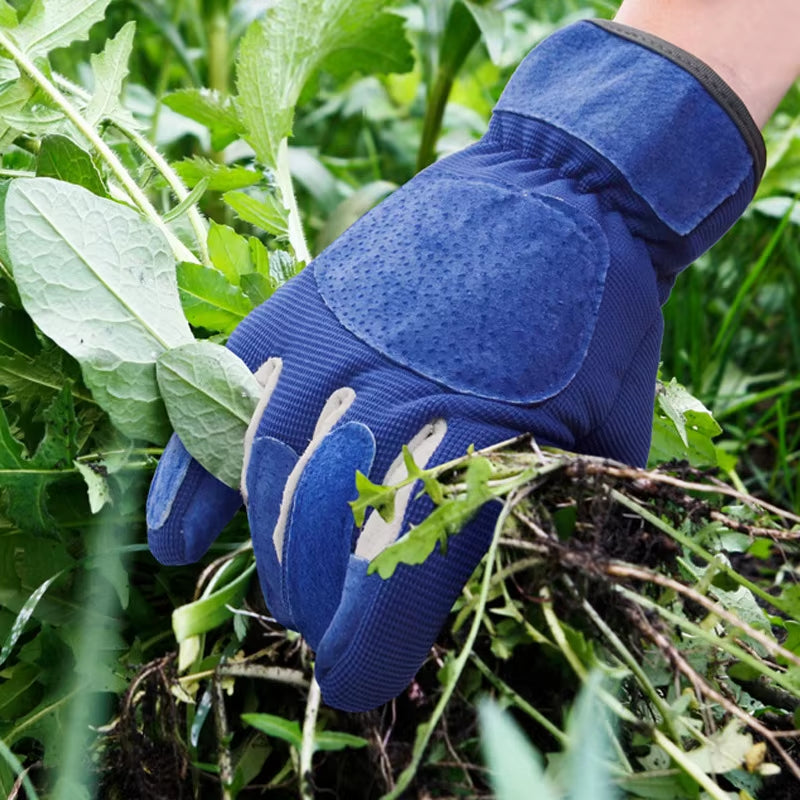 1 Pair Long Gardening Gloves Rose Pruning Thorn Proof Garden Gloves with Long Forearm Protection Gauntlets Home Labor Gloves